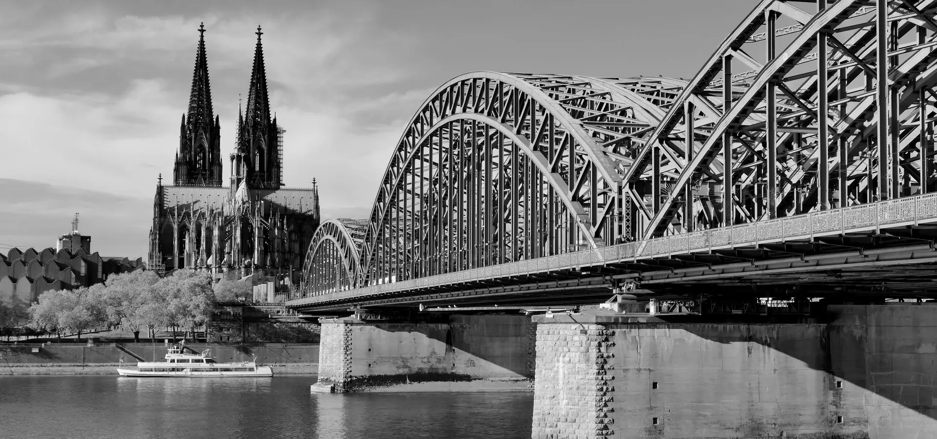 Kölner Innenstadt aus der Vogelperspektive